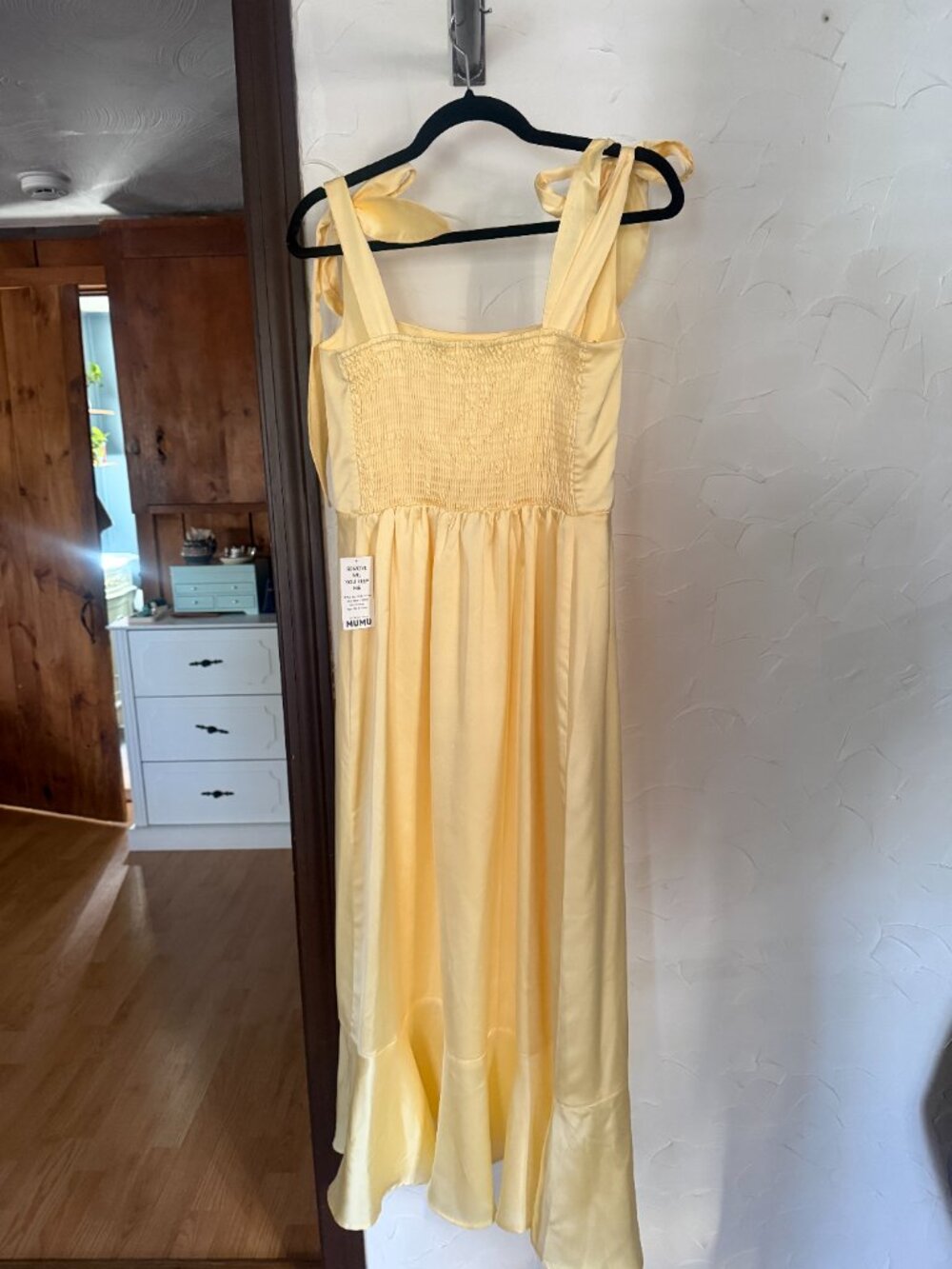 Show Me Your MuMu Butter Yellow Sleeveless Bridesmaid Dress - Picture 9 of 16